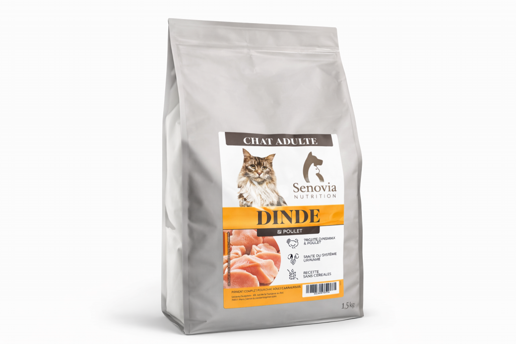 Croquettes Maine Coon premium chat adulte Senovia Nutrition