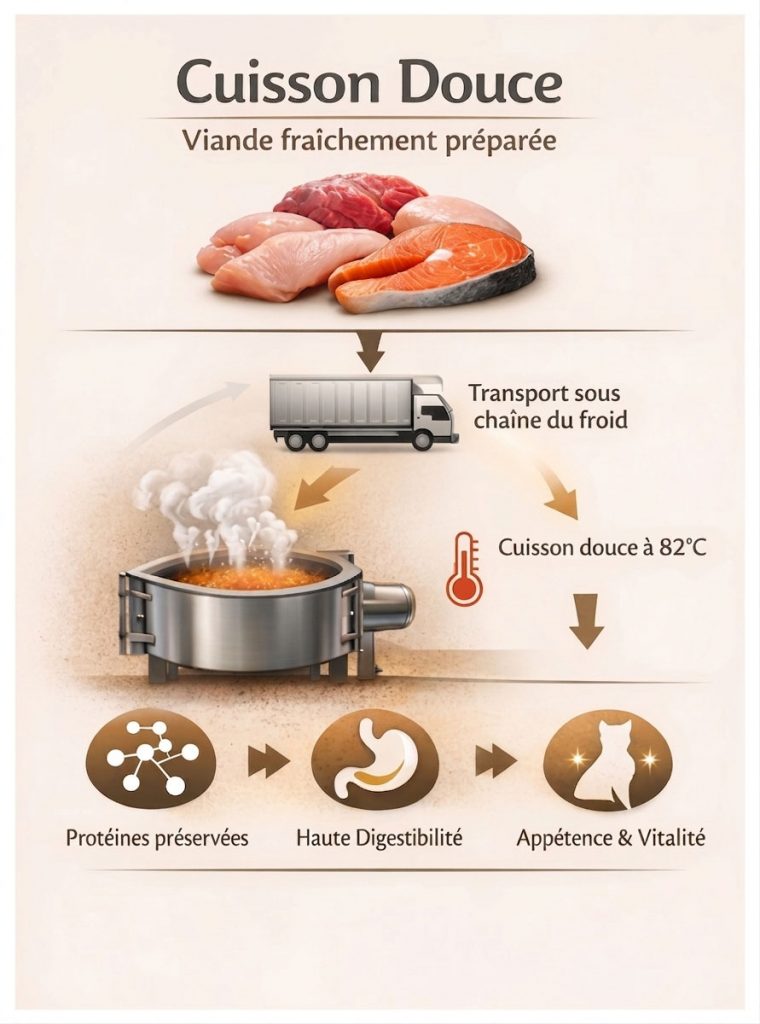 explication chaîne du froid et cuisson croquettes senovia